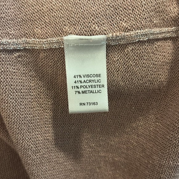 Cable & Gauge Metallic Knit Sweater - Picture 3 of 3